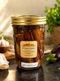Stuffed Eggplant Pickles — Persian Garden torshi bademjan shekampor