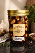 Garlic Pickles — Persian Garden torshi seer
