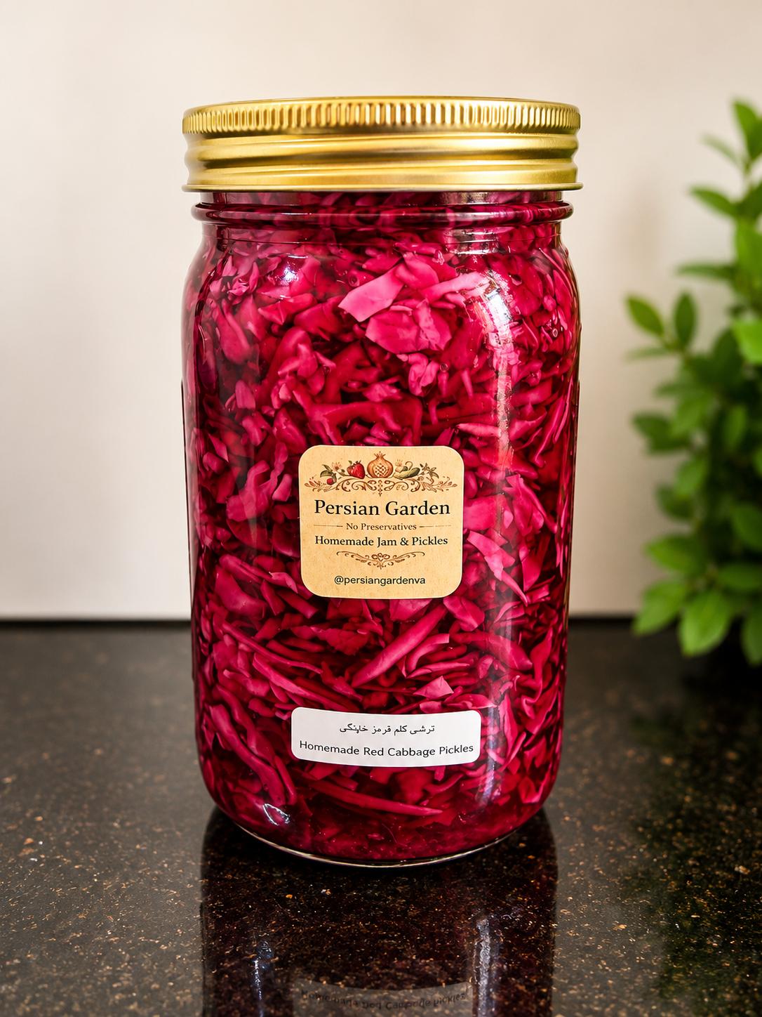 Pickled Red Cabbage — Persian Garden